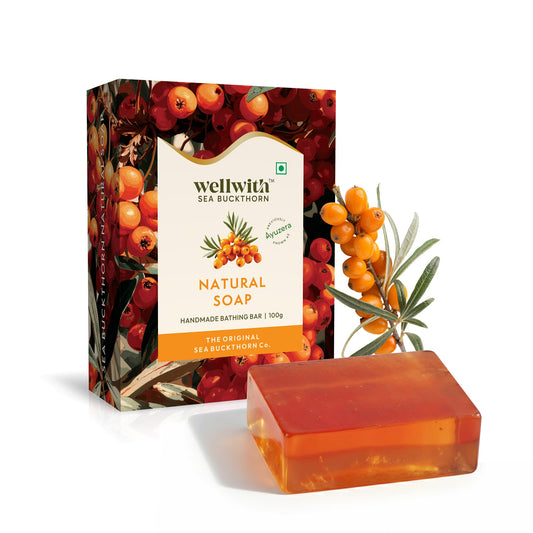 🎁 Sea Buckthorn Natural Soap 100gm