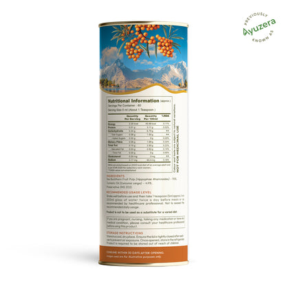 Sea Buckthorn Juice With Turmeric Oil 300ml
