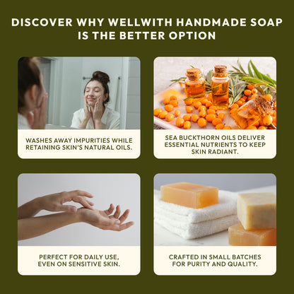 Sea Buckthorn Natural Soap 100gm