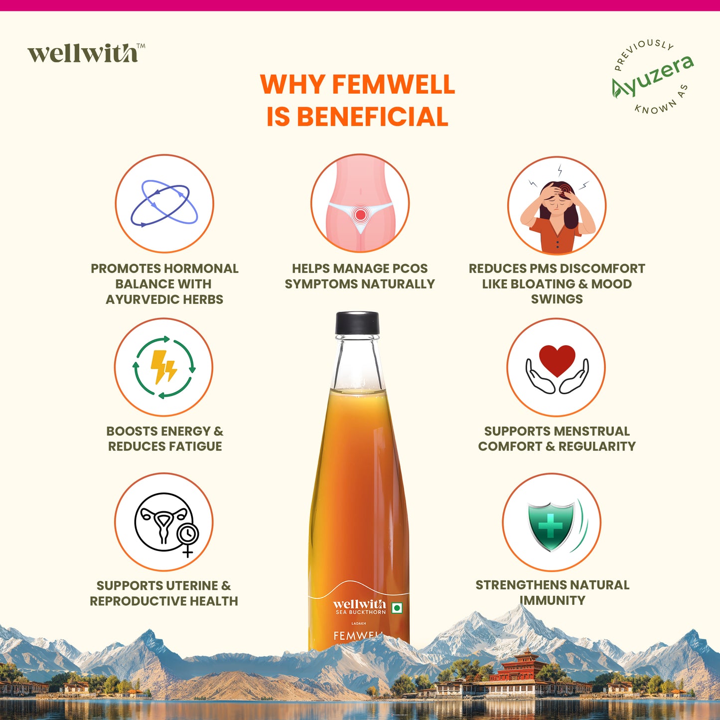 Female Wellness Sea Buckthorn FemWell Juice 300ml