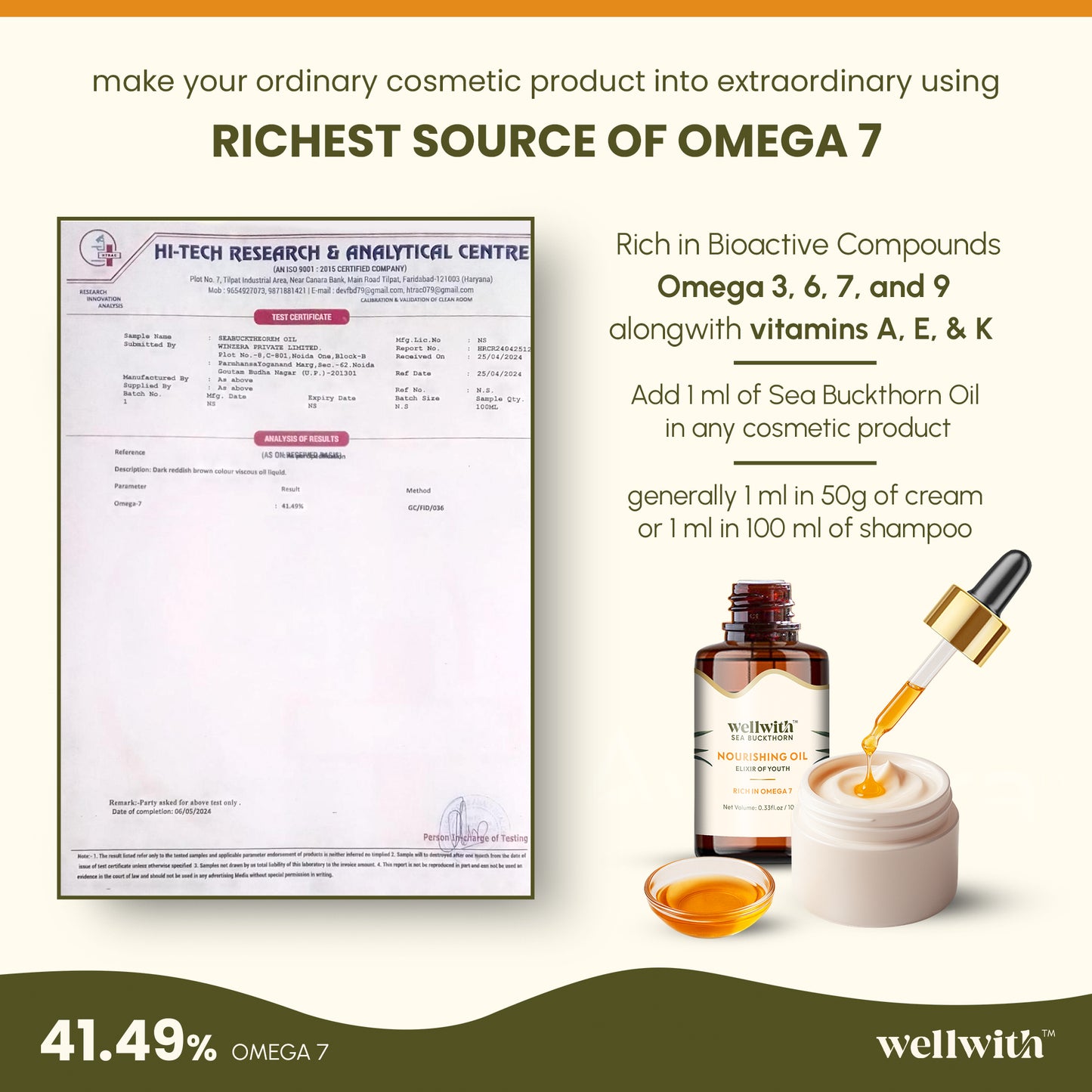 Sea Buckthorn Nourishing Oil 10ml