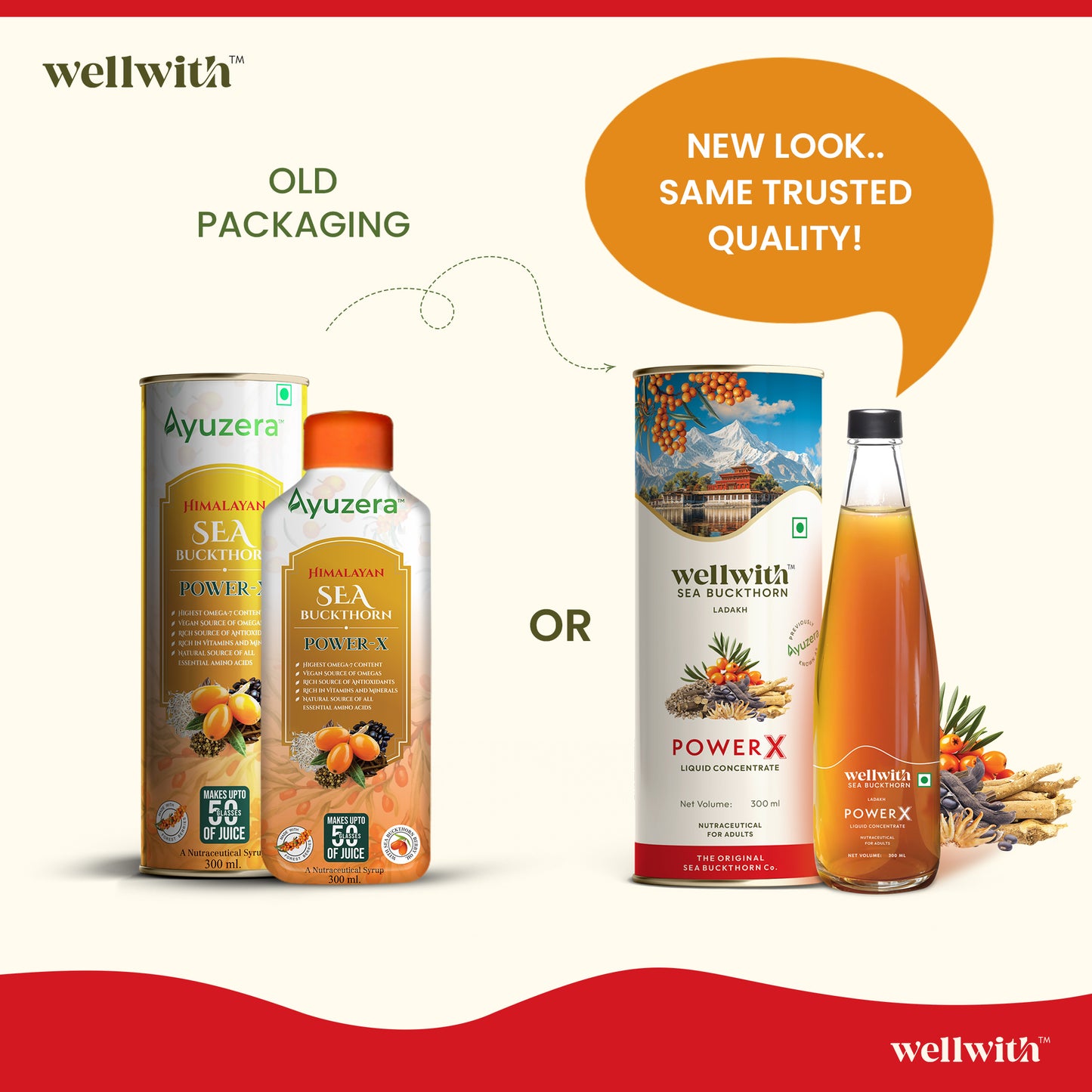 Men's Power X Sea Buckthorn Juice 300ml