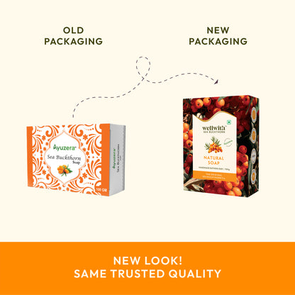 Sea Buckthorn Natural Soap 100gm